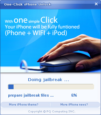 UI设计-One-Click iPhone Unlock软件界面设计