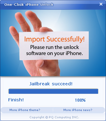 UI设计-One-Click iPhone Unlock软件界面设计