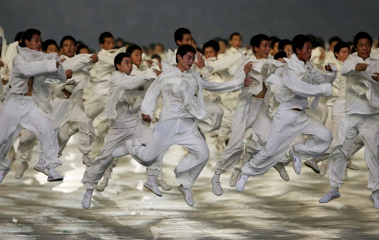 艺术摄影-北京2008奥运开幕典礼摄影作品