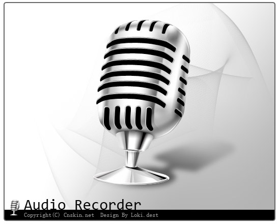 UI设计-Audio Recorder软件最新界面设计