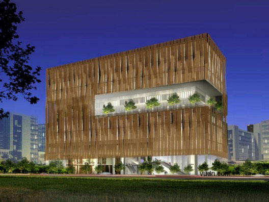 园林建筑-新加坡医院建筑欣赏