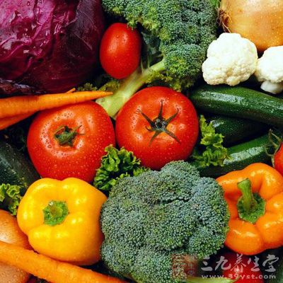增加蔬菜水果的摄入量