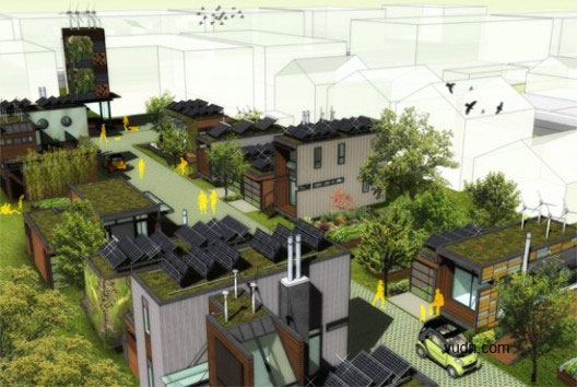 园林建筑-Romses建筑事务所设计的绿色收获项目欣赏