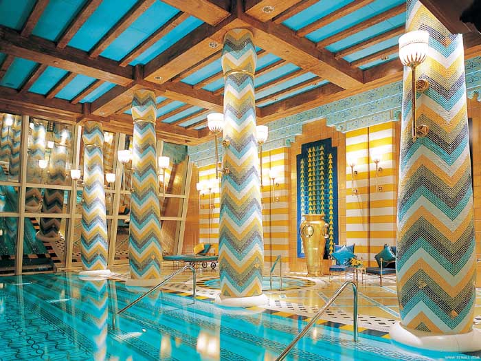 园林建筑-世界上最豪华的酒店-阿联酋迪拜