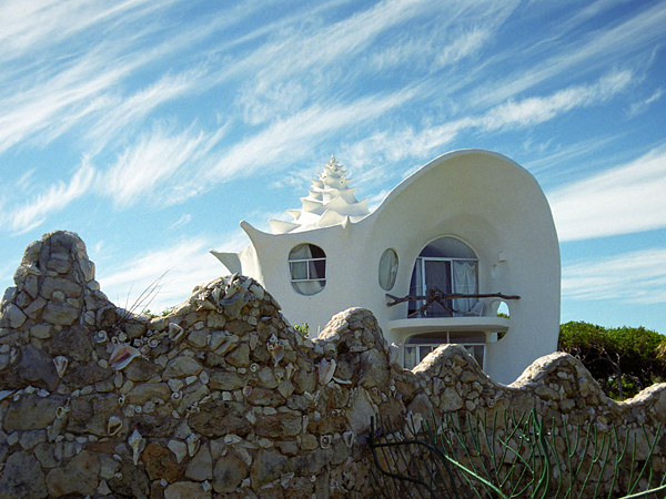 园林建筑-加勒比天堂：海螺别墅