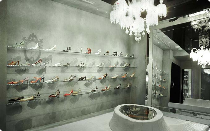 室内设计-非常有特色的鞋店室内空间设计欣赏