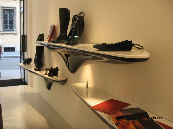 室内设计-女人鞋店室内装修设计欣赏