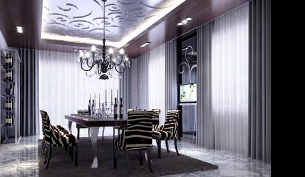 室内设计-餐厅装修设计效果图欣赏