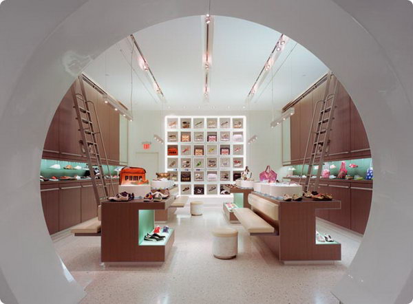 室内设计-极具特色的鞋店室内设计欣赏