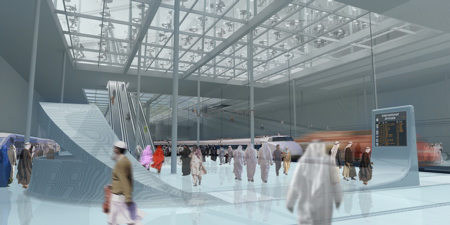 园林建筑-沙特阿拉伯吉达国际机场设计欣赏