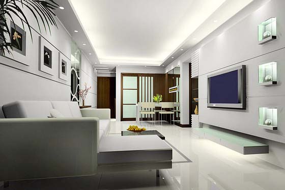 室内设计-现代流行风格室内设计欣赏