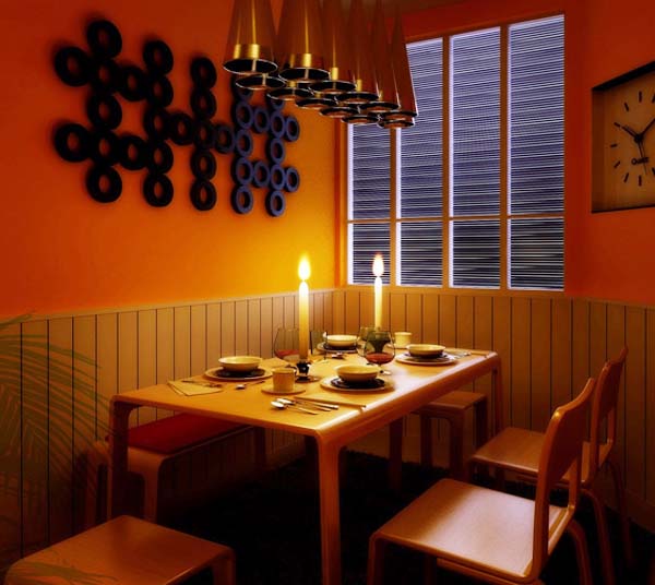 室内设计-餐厅装修设计效果图欣赏