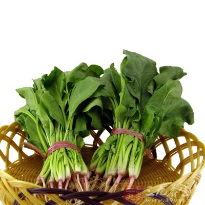 菠菜有营养模范生”之称，它富含类胡萝卜素、维生素C、维生素K、矿物质(钙质、铁质等)、辅酶Q10等多种营养素