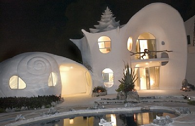 园林建筑-加勒比天堂：海螺别墅