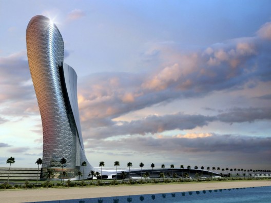 园林建筑-比萨斜塔还要倾斜的迪拜五星级酒店