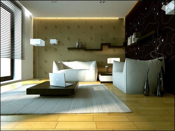 室内设计-10套精美时尚客厅空间设计欣赏