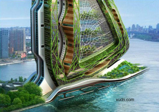 园林建筑-美国纽约摩天大楼概念设计欣赏