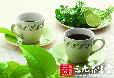 绿茶富含解毒因子
