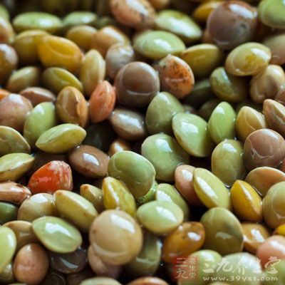 小扁豆中含有可溶性和不溶性膳食纤维