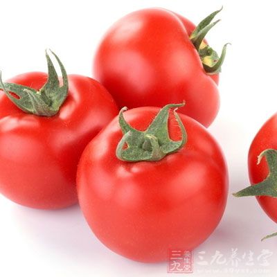 西红柿含有丰富的天然抗氧化剂