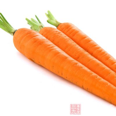 胡萝卜不仅仅能拿来雕胡萝卜花，还能改善便秘