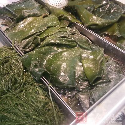 海藻类的食物，都是性味咸、寒而且无毒