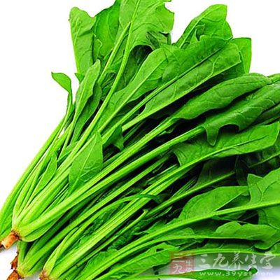 菠菜是春季的时令蔬菜，具有很好的养肝、养血、滋阴等作用