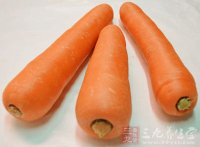 胡萝卜是生活中常见到的食物