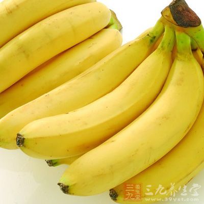 香蕉可治疗便秘，促进胃部消化