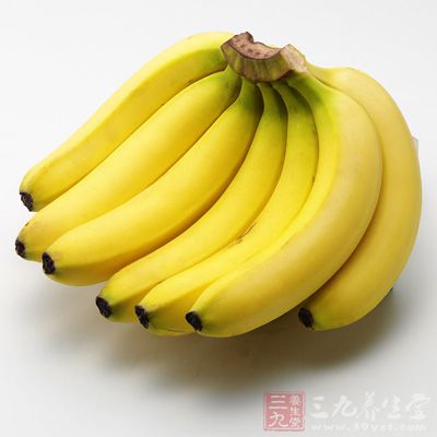原料：新鲜的香蕉500克