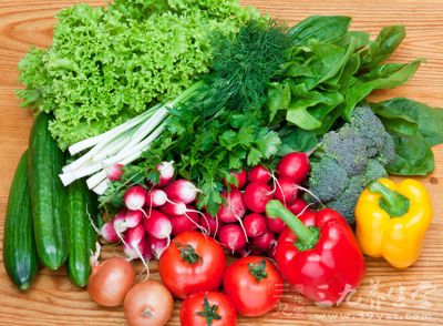 蔬菜能够补充人体所需的多种维生素