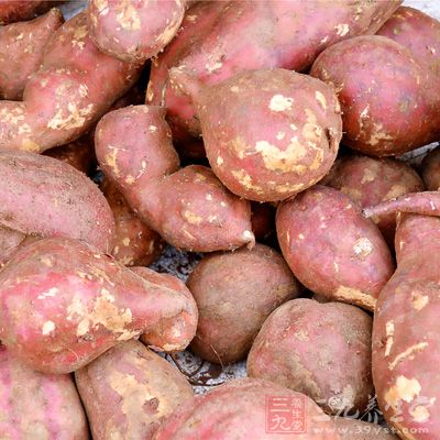 红薯中含有抑制癌细胞生长的抗癌物质