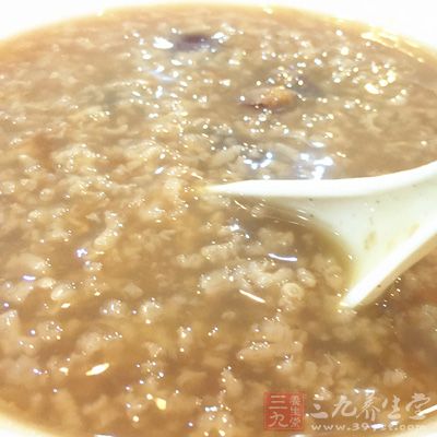 小米粥也是很易于被人体消化的食物