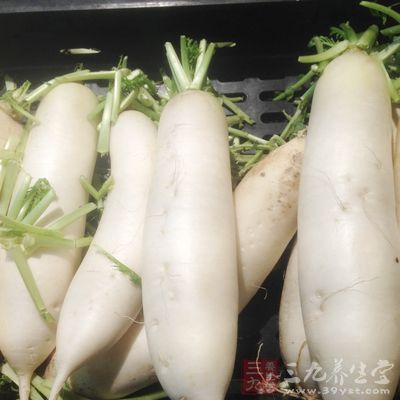 萝卜益气助消化，是中医非常推崇的食材之一