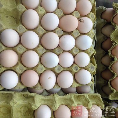 鸡蛋含有高蛋白