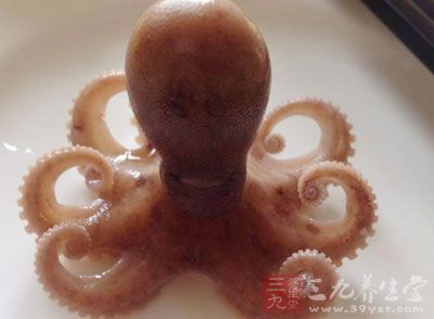 在韩国，活章鱼是很常见的一道美食