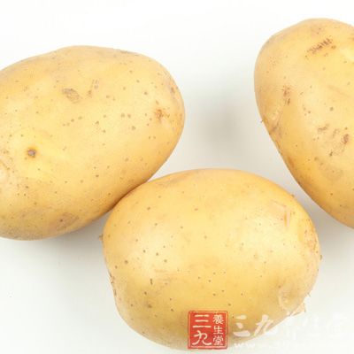 土豆很易在肠胃部制造气体，最后导致腹胀