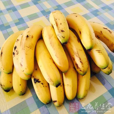 香蕉含丰富的蛋白质、糖、维生素以及镁