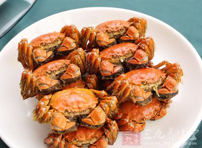螃蟹是一种味道很鲜美的海产品