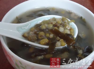 绿豆海带粥用于肥胖症