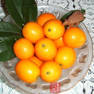 金橘果皮的营养价值令人吃惊，80%的维生素C都储存在果皮中