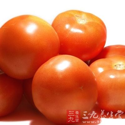 西红柿具有健胃消食，润肠通便的功效