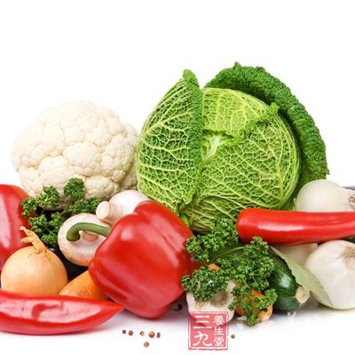 多食蔬菜防止便秘