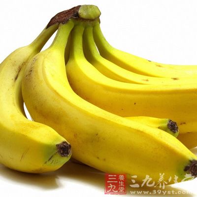 香蕉含有丰富的膳食纤维和糖分