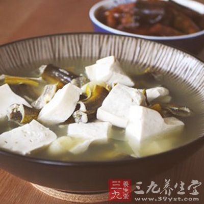 豆腐黄鳝汤
