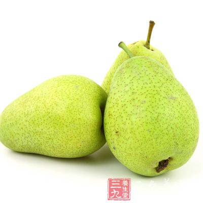 每个梨都含有10克降低胆固醇的膳食纤维