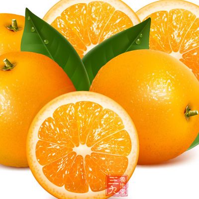 橙子味甘性平，具有舒肝行气止疼作用