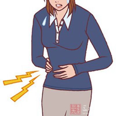右下腹不显或不规则隐痛是主要的临床表现，偶有其他消化道症状如排便次数增多或腹部饱胀感等