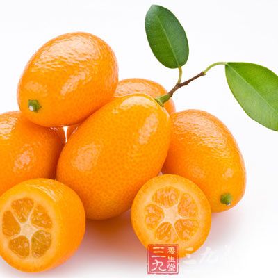 金橘中富含大量的维生素c