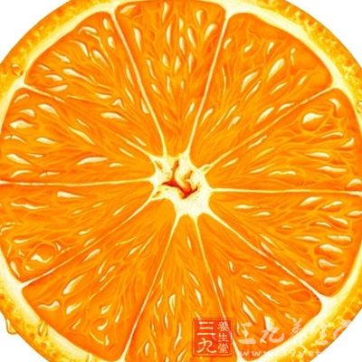 橙子中的维生素C可以抑制胆固醇在肝内转化为胆汁酸